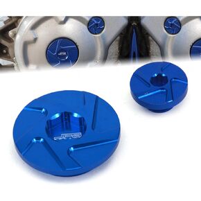 Motorcycle Engine Timing Replacement Plug Bolts CNC Compatible To TT-R50 TTR110E YZ250F YZ400F YZ426F YZ450F WR250F WR400F WR250R WR250X Serow250 Tricker XG250 XT250X XTZ 125 Dirt Bike Blue