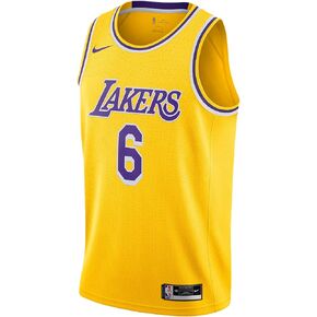Nike NBA Swingman Jersey - Amarillo/Field Purple, Regular Fit, Round Neck, Adult Polyester Tank Top (Large)