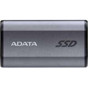 ADATA SE880 500 جيجابايت - ما يصل إلى 2000 ميجابايت/ثانية - SuperSpeed ​​USB 3.2 Gen 2x2 USB-C محرك SSD خارجي محمول تيتانيوم (AELI-SE880-500GCGY)