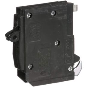 Square D QOT1515 Tandem Plug in Circuit Breaker 1P 15 Amp 120/240VAC, Color
