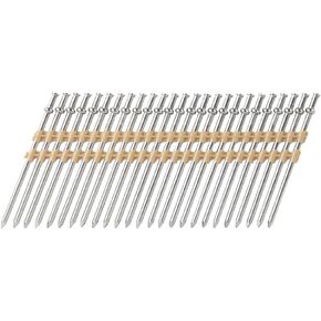 Metabo HPT Collated Duplex Nails | 2-1/4 Inch x .131 | 21 Degree | Smooth Shank | Full Round Head | Bright Basic | 50214-6D