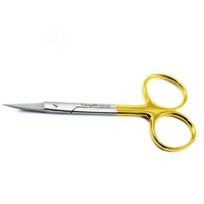 Iris Dental Gum Scissors 4 1/2" Straight, Tungsten Carbide