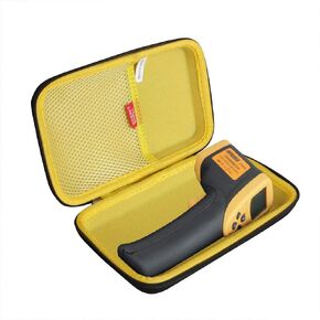 Hermitshell Hard Travel Case for Etekcity Lasergrip 800 Digital Infrared Thermometer Laser Temperature Gun (Black)