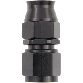 Fragola 680110-BL Black Size (-10) Straight PTFE Hose Fitting