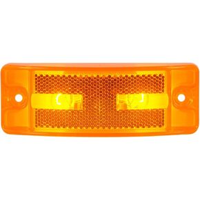 Grand General 78280 Turtle Style Amber Marker Light, Thin Line