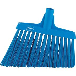 Vikan, Blue Broom,Angle Cut,Stiff,11",PP/PET, 2914