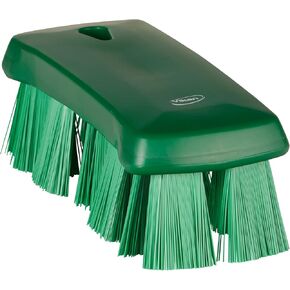 Vikan 38913 UST 6.9" Hand Brush - Stiff, Blue in Kuwait