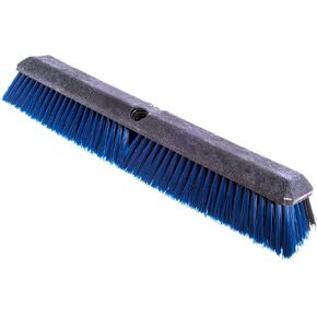 SPARTA Flo-Pac Plastic Broom Head, Omni Sweep for Cleaning, 24 Inches, Black