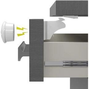 Magnetic Child Locks for Cabinets & Drawers, 12 Pack with Cradle, Invisible & Secure Child Safety Locks for Toddlers, Cabinets, Drawers, Includes 3M Adhesives, Screws & 2 Keys