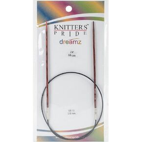 Knitter's Pride 1.5/2.5mm Dreamz Fixed Circular Needles, 24"