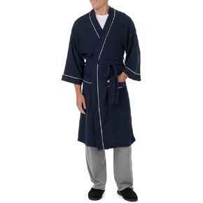 Fruit of the Loom Men's Waffle Knit Robe
