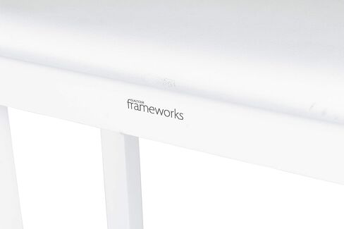 Gator Frameworks لوحة المفاتيح الخشبية التقليدية ومقعد البيانو؛ أبيض (GFW-KEYBENCH-WDWH) in Saudi Arabia