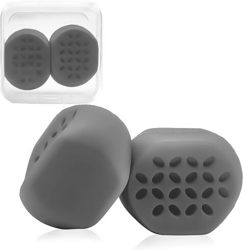 NAYCNYCON تمرين الفك للرجال والنساء، مدرب الفك المبتدئ، تمرين خط الفك للحصول على وجه أكثر تحديدًا. (رمادي) in Kuwait