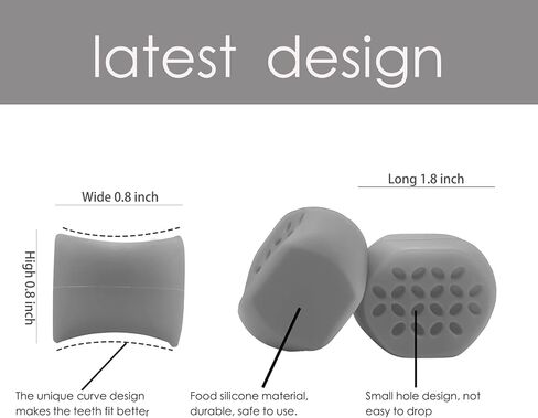 NAYCNYCON تمرين الفك للرجال والنساء، مدرب الفك المبتدئ، تمرين خط الفك للحصول على وجه أكثر تحديدًا. (رمادي) in Kuwait