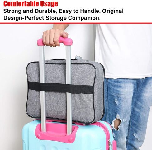 RTT Important Document Organizer - Sturdy and Spacious Bag for Documents with Lock - Shockproof and Waterproof Document Storage Organizer for Certificate, Diploma, Passport, Laptop, Cards - Brown in Saudi Arabia