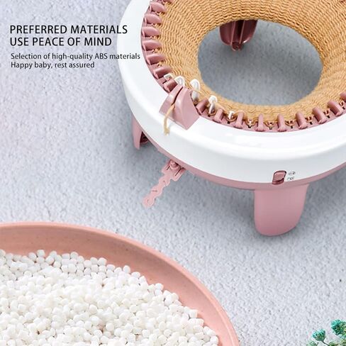 آلة الحياكة سنترو، آلة نول الحياكة ذات 48 إبرة مع عداد صفوف، مجموعة آلة نول الحياكة الدوارة المزدوجة in Kuwait