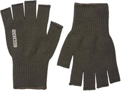 SEALSKINZ unisex-adult Thornham Solo Merino Liner Fingerless Glove MittThornham Solo Merino Liner Fingerless Glove Mitt in Saudi Arabia
