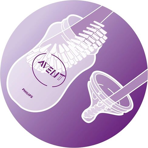 Philips Avent Natural Baby Bottle Newborn Flow Nipple, 0M+, 4pack, Flow 1, SCF651/43 in Kuwait