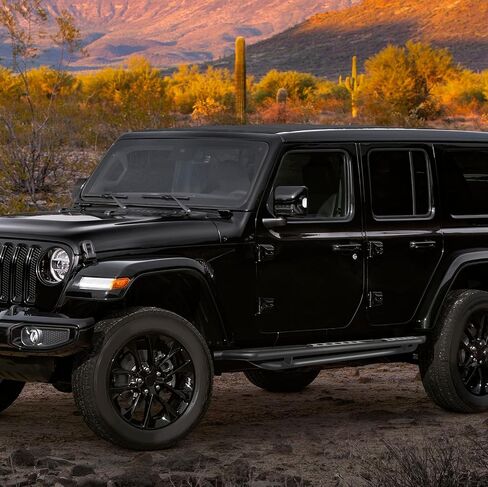 Genful Running Boards Compatible with 2018-2024 Jeep Wrangler JL 4 Door, 18-24 Jeep Wrangler JL Nerf Bars 2018 2019 2020 2021 2022 2023 2024 18 19 20 21 22 23 24 Side Steps in Saudi Arabia