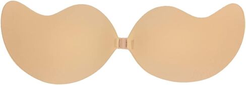 حمالة صدر لاصقة لفستان الزفاف للسيدات من Qiaoer، حمالة صدر حريرية مثيرة للسيدات، مناسبة لفساتين الزفاف بدون أكتاف، فساتين سوداء in Saudi Arabia