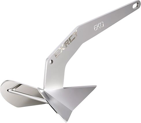 مرساة قارب CXRCY، مرساة قوية من الفولاذ المقاوم للصدأ مقاومة للتآكل 316، مرساة قارب على شكل جناح عالي التحمل للعائم، قوارب الصيد، القوارب الرياضية in Kuwait