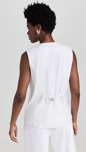 rag & bone Women's Charlotte Linen Vest in Saudi Arabia