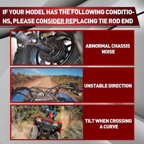 WOOSTAR 165 مللي متر نهاية قضيب التعادل لاستبدال 50cc 70cc 90cc 110cc 125cc 150cc 200cc 250cc ATV رباعية 4 ويلر in Kuwait