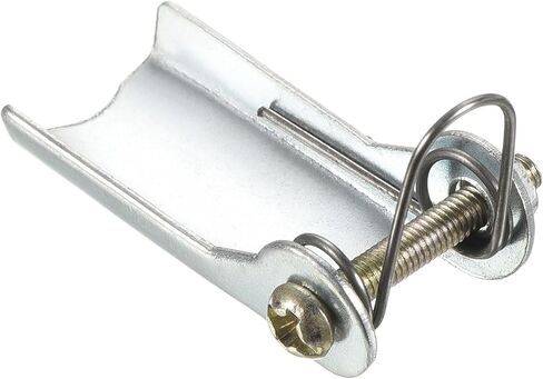 M METERXITY Hook Safety Latch Kit - Clevis Slip Hook Receiver Hitch Replacement Apply to Towing Lifting Hook Trailer/Crane (1.3" Long, Silver) in Saudi Arabia