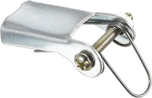 M METERXITY Hook Safety Latch Kit - Clevis Slip Hook Receiver Hitch Replacement Apply to Towing Lifting Hook Trailer/Crane (1.3" Long, Silver) in Saudi Arabia