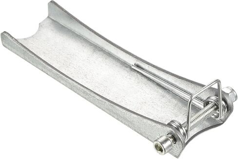 طقم مزلاج أمان M METERXITY - استبدال وصلة ربط جهاز الاستقبال بخطاف الانزلاق Clevis ينطبق على مقطورة / رافعة خطاف السحب (طول 5.8 بوصة، فضي) in Saudi Arabia