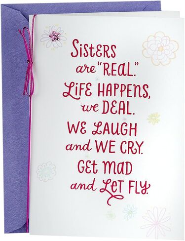 Hallmark Mother's Day Card for Sister (True Friends) in Saudi Arabia