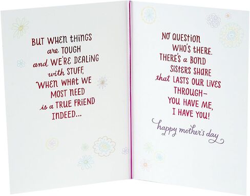 Hallmark Mother's Day Card for Sister (True Friends) in Saudi Arabia