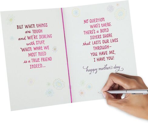 Hallmark Mother's Day Card for Sister (True Friends) in Saudi Arabia