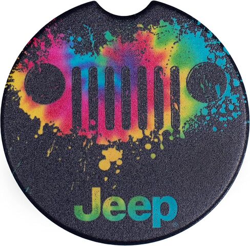 JEEP Tie Die Grille Car Coaster in Saudi Arabia