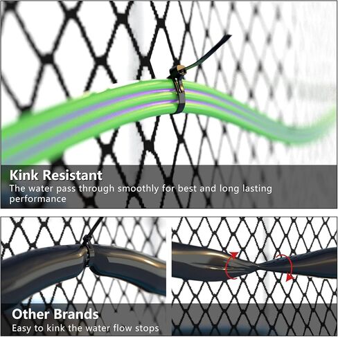 Jasonwell Trampoline Sprinkler Kids Outdside: إكسسوارات الترامبولين Waterpark Tropical Party Summer Outdoor Fun Water Games Toys Sprinklers Backyard Water Park نشاط لعبة للأطفال الأولاد البنات (39FT) in Kuwait