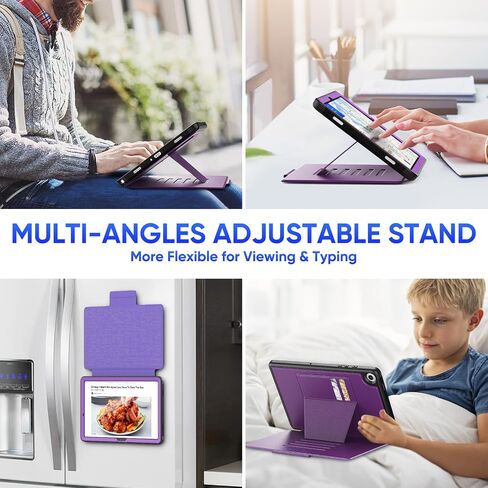 حافظة SEYMAC لهاتف Samsung Galaxy Tab A9+ Plus 11 بوصة، حافظة للنوم/الاستيقاظ التلقائي مع حامل مغناطيسي متعدد الزوايا، فتحة بطاقة لجهاز Galaxy Tab A9+/ A9 Plus 11 بوصة SM-X210/X216/X218، (أسود) in Kuwait