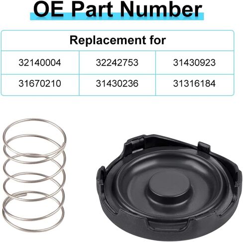 غشاء فاصل الزيت WATERWICH 2.0L متوافق مع فولفو XC90 XC60 S60 S80 S90 V60 V90 XC40 XC70 2014-2021 استبدال لـ 32140004 31430923 32242753 31670210 in Saudi Arabia
