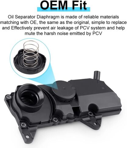 غشاء فاصل الزيت WATERWICH 2.0L متوافق مع فولفو XC90 XC60 S60 S80 S90 V60 V90 XC40 XC70 2014-2021 استبدال لـ 32140004 31430923 32242753 31670210 in Saudi Arabia
