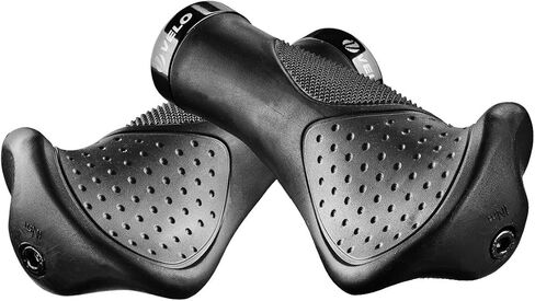 مقبض مقود تشريحي مريح، ملحقات طرفية ثلاثية الكثافة، ناعمة ومضادة للانزلاق وممتصة للصدمات، قفل CNC G2 مريح للدراجات MTB XC FR BMX Cyling in Kuwait