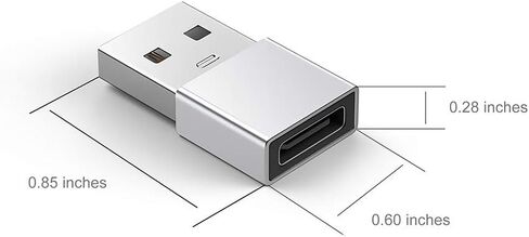 بطاقة صوت ستيريو خارجية بمحول صوت USB من ICEVEIN مع مقبس USB-C، ومحول USB C أنثى إلى USB ذكر [عبوة من قطعتين]، لأجهزة Windows وMac وLinux والهواتف وأجهزة الكمبيوتر الشخصية وأجهزة الكمبيوتر المحمولة وأجهزة الكمبيوتر المكتبية وPS5 (أسود وفضي) in Saudi Arabia