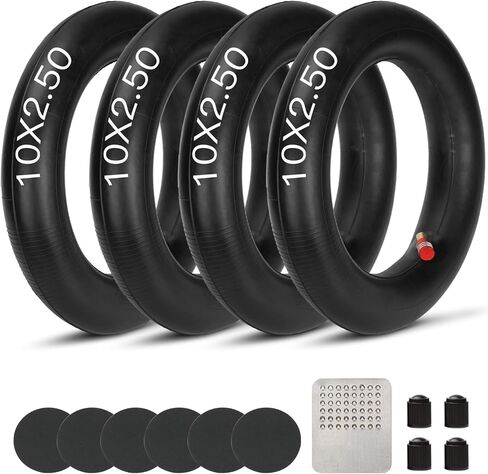 GREHUA 10x2.50 10 بوصة الأنبوب الداخلي للسكوتر الكهربائي الذكي ذاتي التوازن التنقل شوين رودستر راديو فلاير كلاسيكي 10 بوصة دراجة ثلاثية العجلات السرعوف 10 ثنائي 36 فولت 48 فولت 400 واط 500 واط 800 واط محور المحرك Mijia M365 4 حزمة in Kuwait