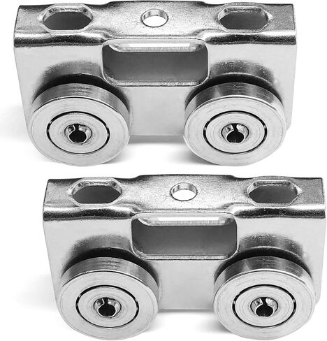 Trolley Assembly 4 Wheel Light Duty for Use with All 1-5/8" or Taller Strut Channel,Electro-Galvanized Zinc (4) in Saudi Arabia