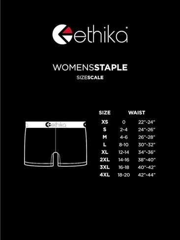 Ethika Womens Staple Boxer Brief | BMR Drip City in Saudi Arabia