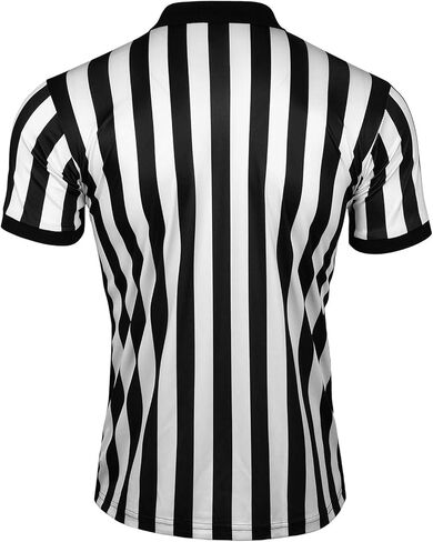 FitsT4 قميص الحكم الرجالي 4 قطع جيرسي الحكم الرسمي مع صافرة علم عقوبة أصفر وأحمر شريط أبيض وأسود in Kuwait