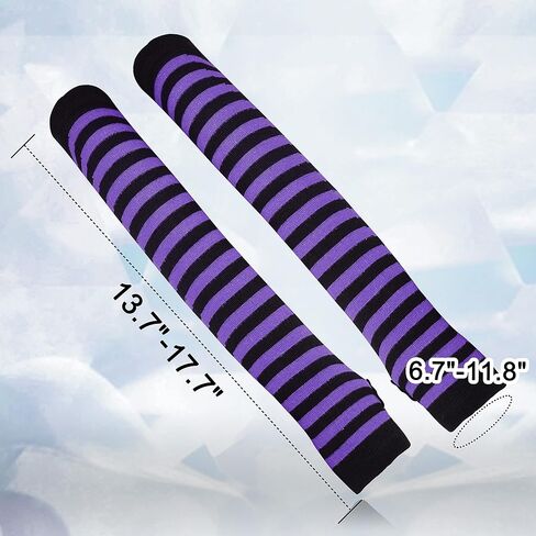 قفازات Bellady Arm Warmers Goth طويلة بدون أصابع للنساء، مجموعة من 6 أزواج من قفازات Emo in Saudi Arabia