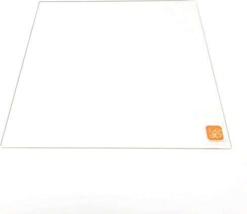 GO-3D PRINT 300mm x 300mm Borosilicate Glass Plate/Bed w/Flat Polished Edge for 3D Printer in Saudi Arabia