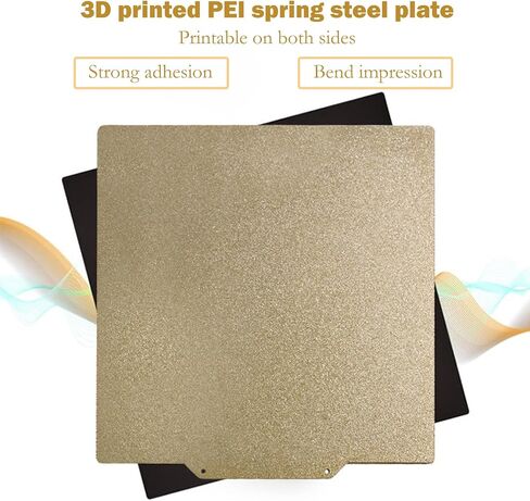 LANKEGU Double Side Texture PEI Build Plate for Neptune 3 Plus, 3D Printer Textured PEI Spring Steel Plate and Magnetic Base Print Bed for Elegoo Neptune 4 Plus 3D Printer 330x330mm in Saudi Arabia