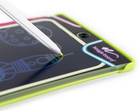 Boogie Board New Magic Sketch Reusable Kids’ Creativity Kit with Carry Case, Colorburst Drawing Pad, Stylus and Texture Tools, Double-Sided Templates for Drawing, Writing, and Tracing, Ages 4+ in Kuwait