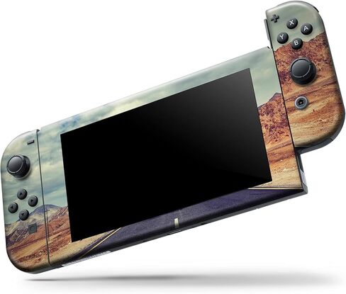 Design Skinz - متوافق مع Nintendo DSi XL - غطاء حماية من الفينيل قابل للإزالة ومقاوم للخدش - طريق الصحراء in Saudi Arabia