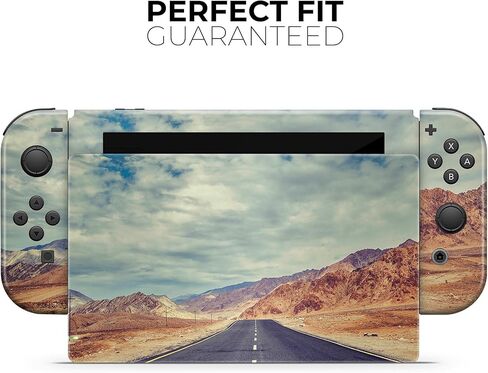 Design Skinz - متوافق مع Nintendo DSi XL - غطاء حماية من الفينيل قابل للإزالة ومقاوم للخدش - طريق الصحراء in Saudi Arabia